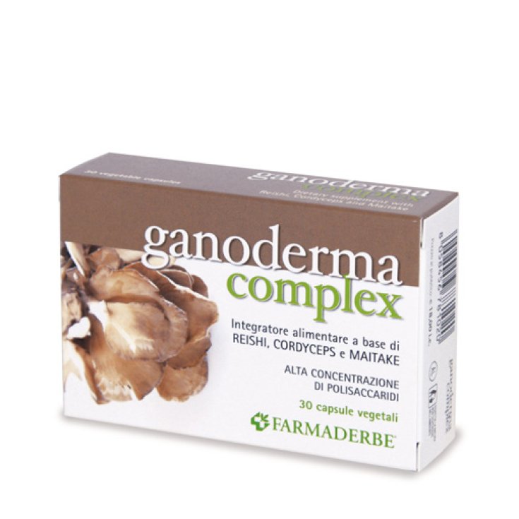 Ganoderma Complex Farmaderbe 30 Compresse Vegetali