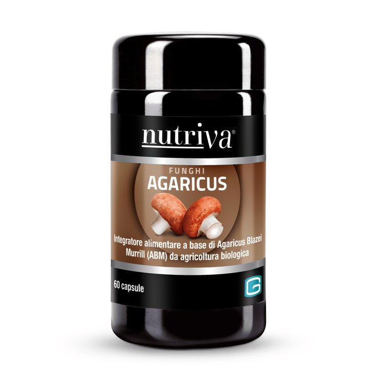 Nutriva&reg; Agaricus 60 Capsule Vegetali