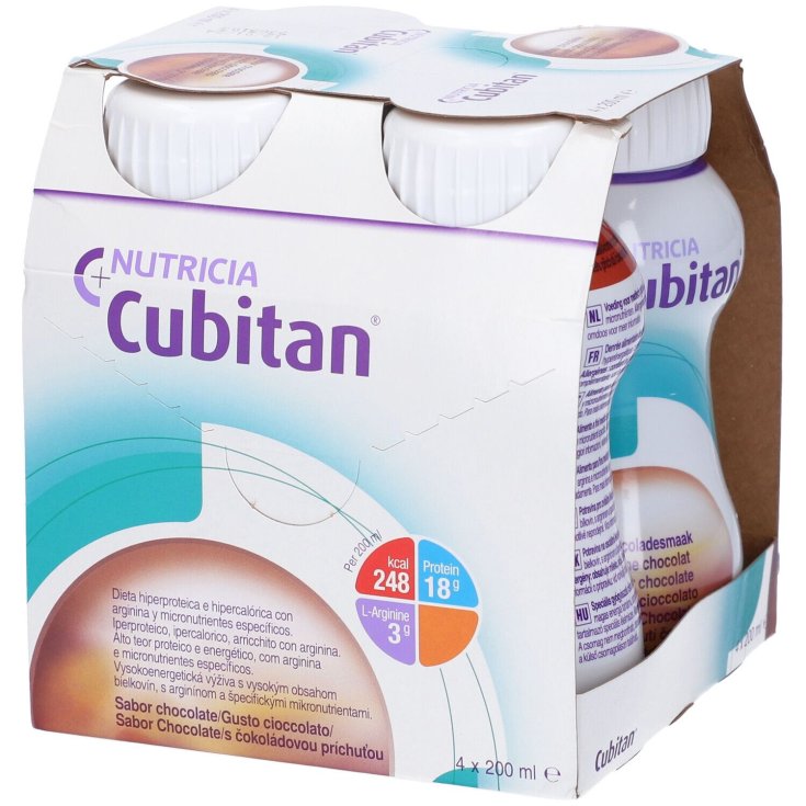 Cubitan Cioccolato Nutricia 4x200ml