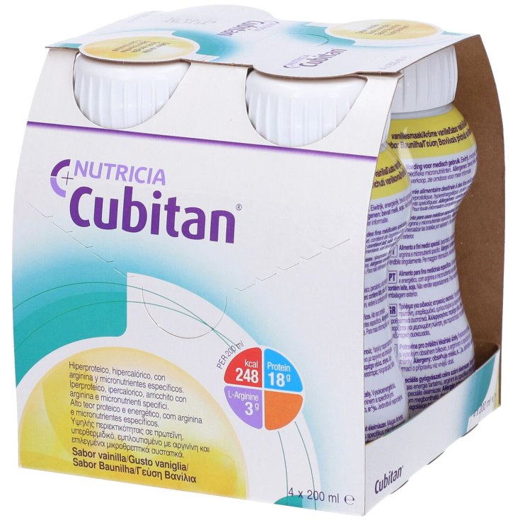 Cubitan Vaniglia Nutricia 4x200ml