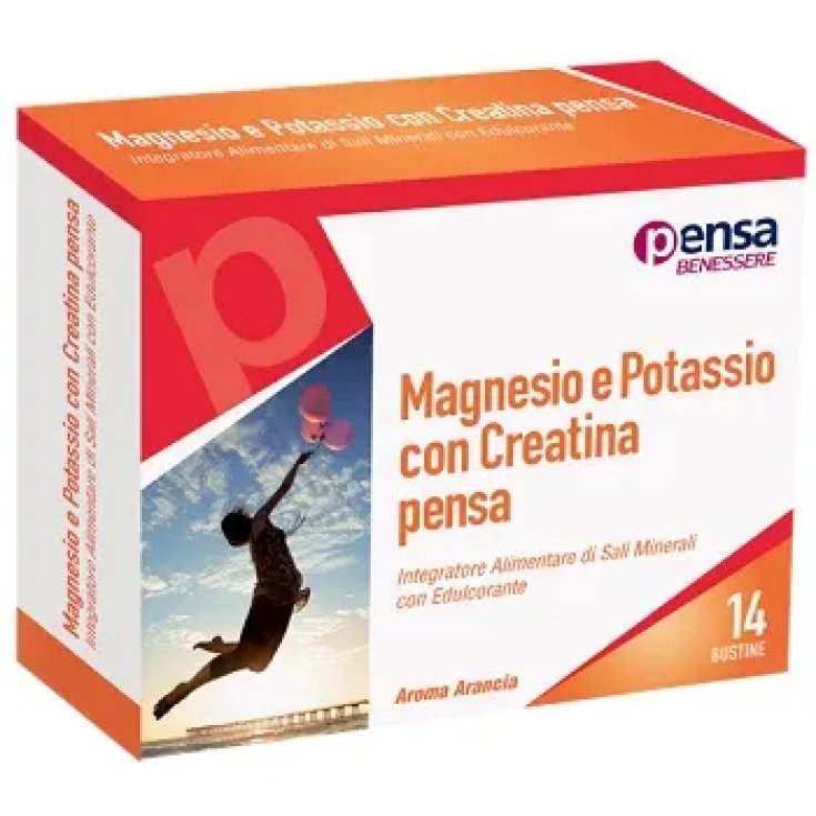 Magnesio E Potassio Con Creatina Pensa Pharma 14 Bustine Magnesio E Potassio Con Creatina Pensa Pharma 14 Bustine