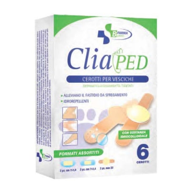 Cerotti per Vesciche&nbsp;CliaPed&reg; 6 Pezzi