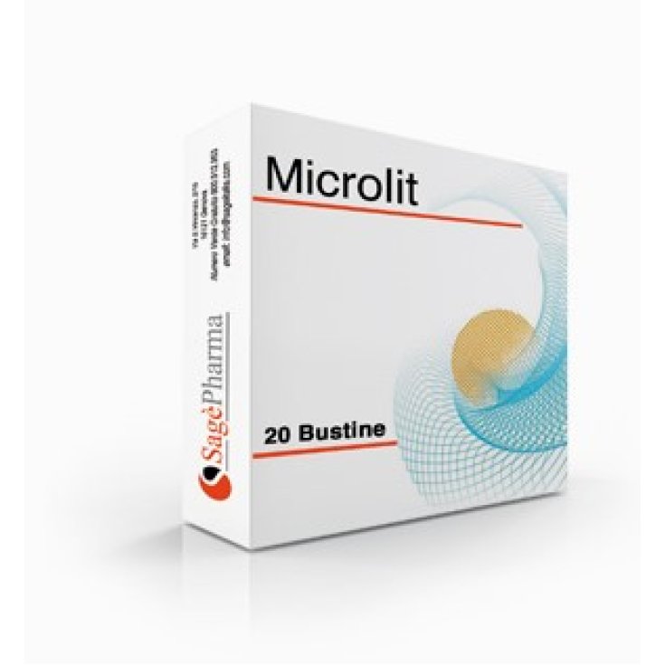 Microlit Sag&egrave; Pharma 20 Bustine