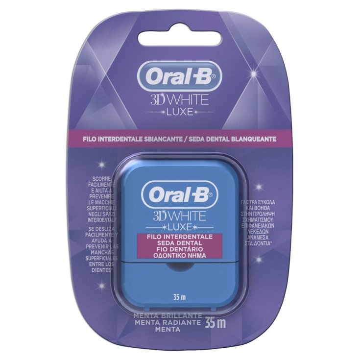 Oral-B&reg; 3D White Luxe Filo Interdentale 35mt