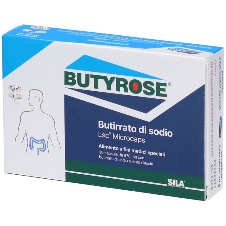 Butyrose&reg; LLsc Microcaps SILA&reg; 30 Capsule