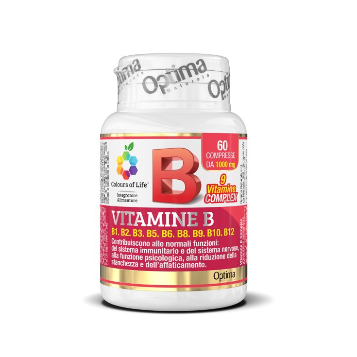 Vitamine B Complex Colours Of Life&reg; Optima Naturals 60 Compresse