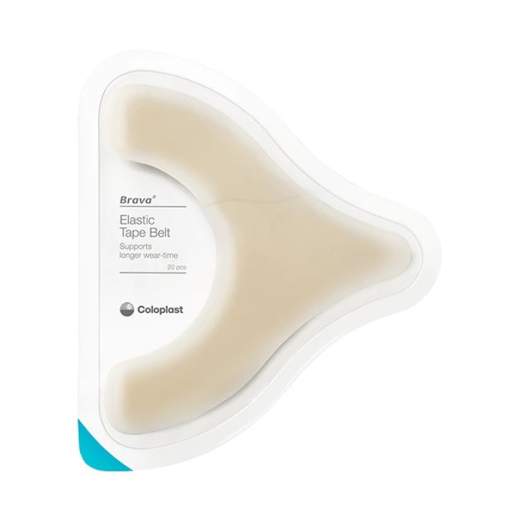 Brava&nbsp;Cerotto Elastico Idrocoplloide con Rinforzo 12072 Coloplast 20 Pezzi