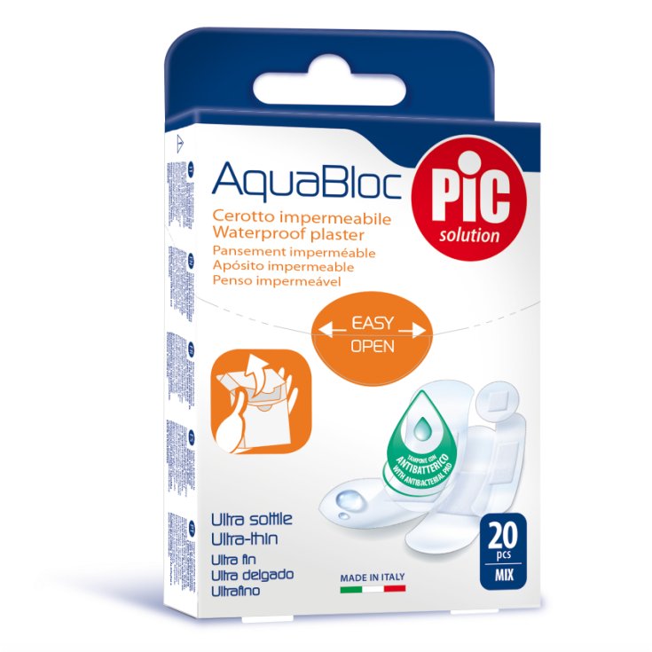 Aquabloc Cerotto Impermeabile Formato Mix PIC 20 Pezzi