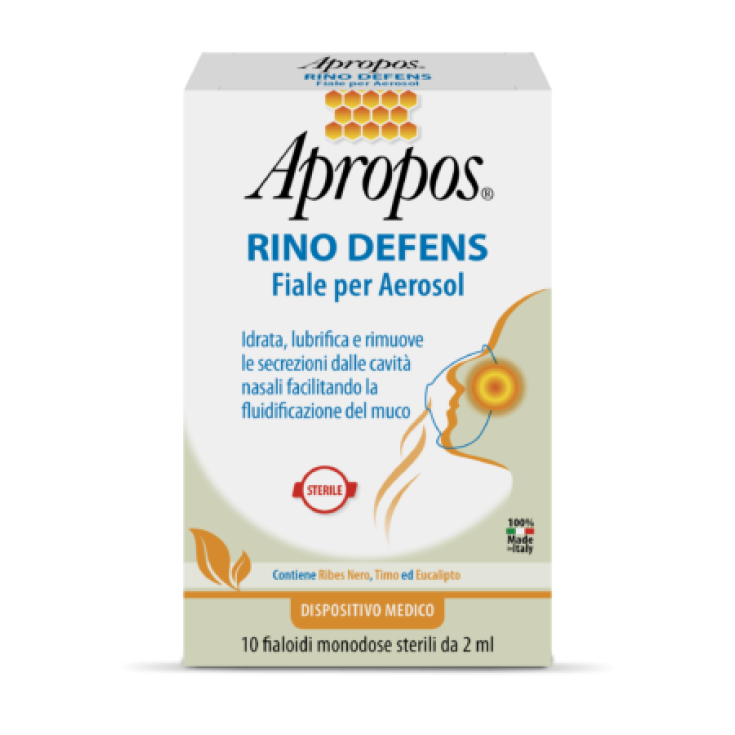 Apropos&reg; Rino Defens 10 Fiale Per Aerosol