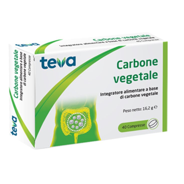 Teva Carbone Vegetale 40 Compresse
