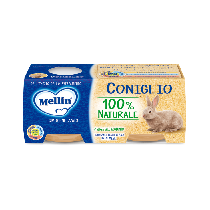 Coniglio Mellin 2x80g