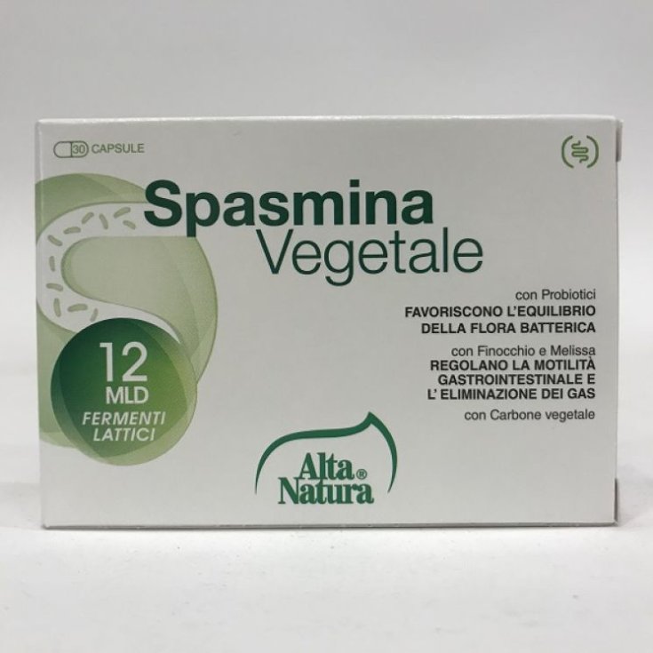 Spasmina Vegetale 30 opercoli 500mg