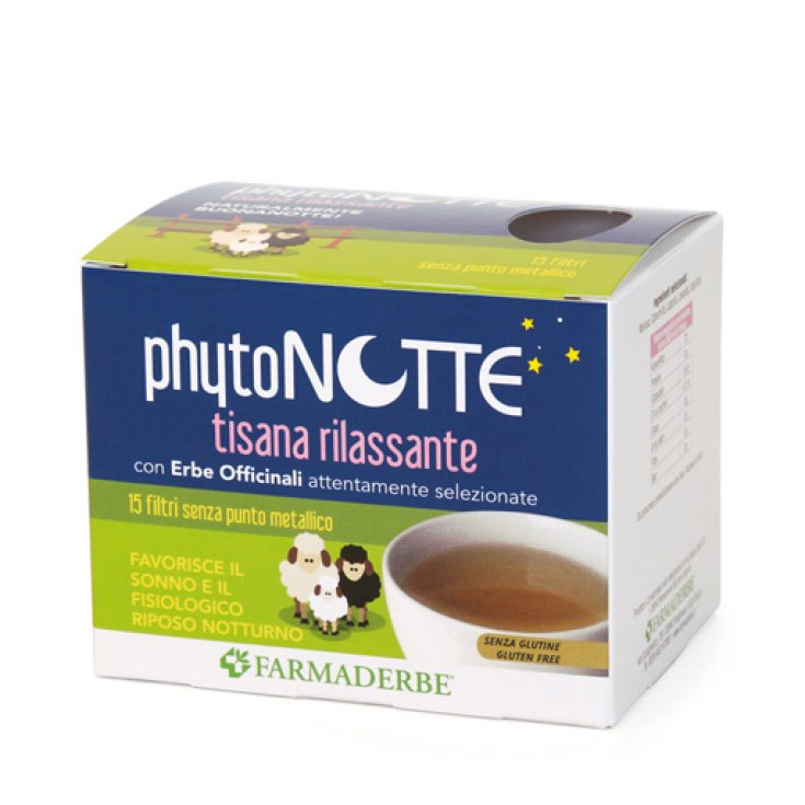 Phyto Notte Tisana Rilassante Farmaderbe 15 Filtri