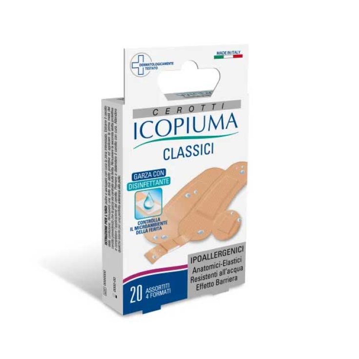 Icopiuma Cerotti Classici Ipoallergenici Misura Assortita 20Pezzi