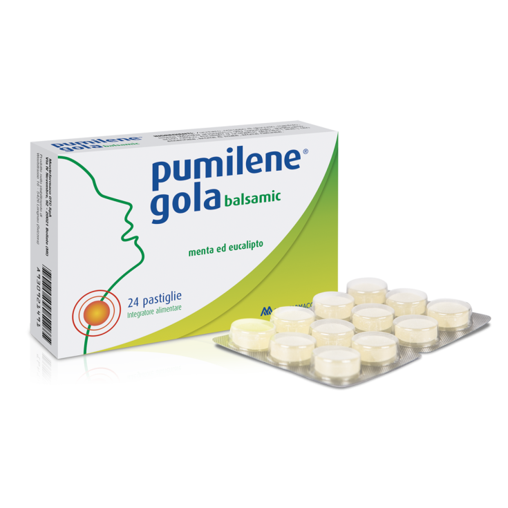 Pumilene&reg; Gola Balsamic Montefarmaco OTC 24 Pastiglie