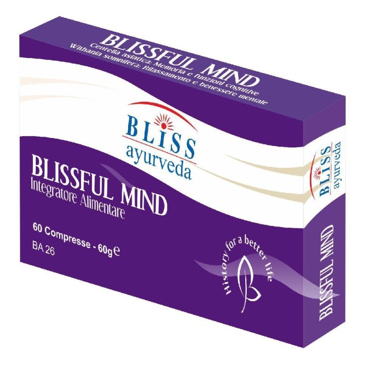 Blissful Mind Bliss Ayurveda 60 Compresse