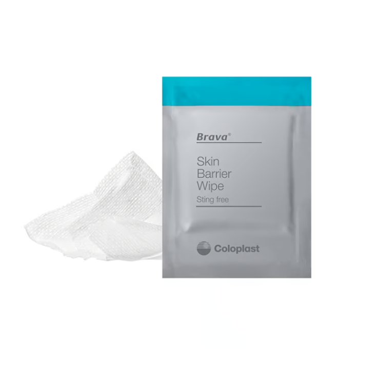 Brava Skin Barrier Wipe Coloplast 30 Pezzi