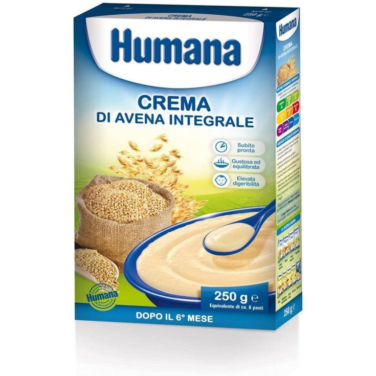 Crema Di Avena Integrale Humana 250g