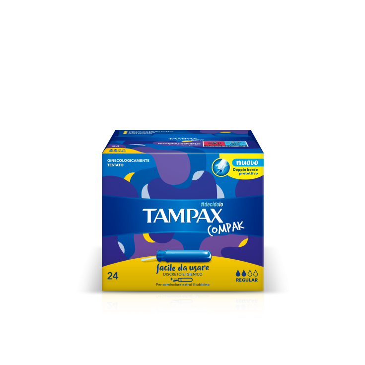 Tampax Compak Regular 24 Assorbenti Interni Tampax Compak Regular 24 Assorbenti Interni