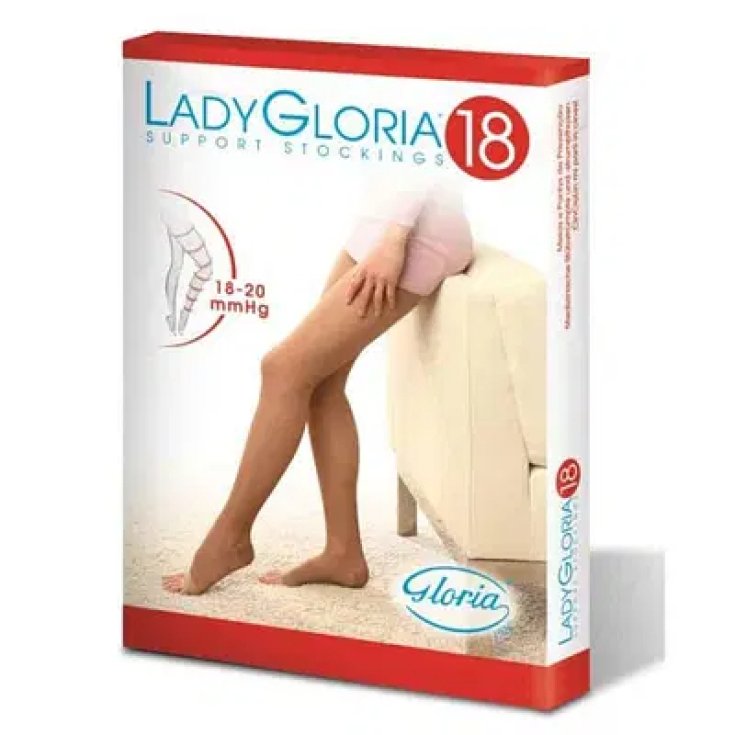 Ladygloria 18 Collant Punta Aperta Sahara 3 GloriaMed&reg; 1 Paio