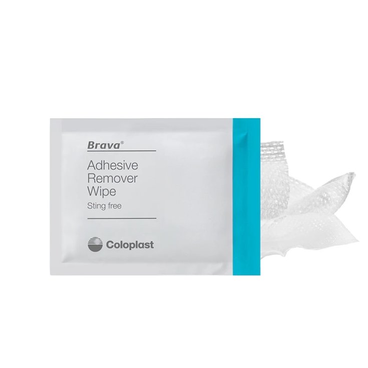 Brava Remover di Adesivo Wipe Coloplast 30 Pezzi