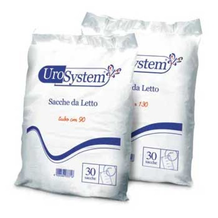Urosystem&nbsp;Sacche da letto senza valvola di scarico &ndash; Tubo 90cm 30 Pezzi