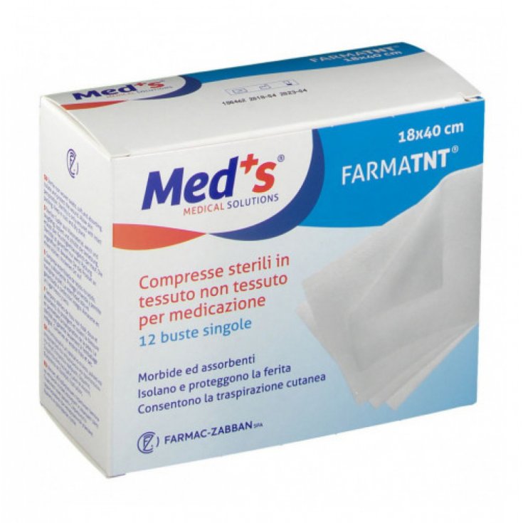 Compresse Sterili 18x40cm Farma&nbsp;TNT Med's 12 Pezzi