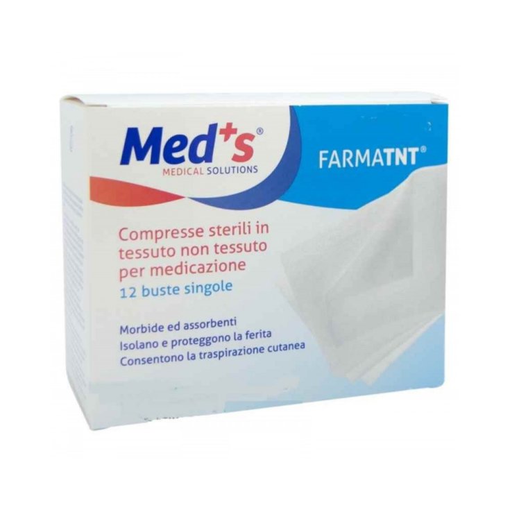 Compresse Sterili 10x10cm FarmaTNT Med's 12 Pezzi