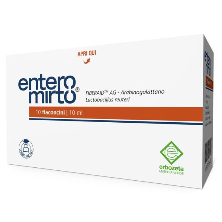 Entero Mirto&reg; erbozeta 10 Flaconcini 10ml