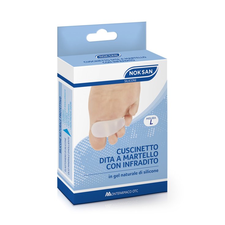 Nok San Cuscinetto Dita A Martello Con Infradito Taglia L 2 Pezzi