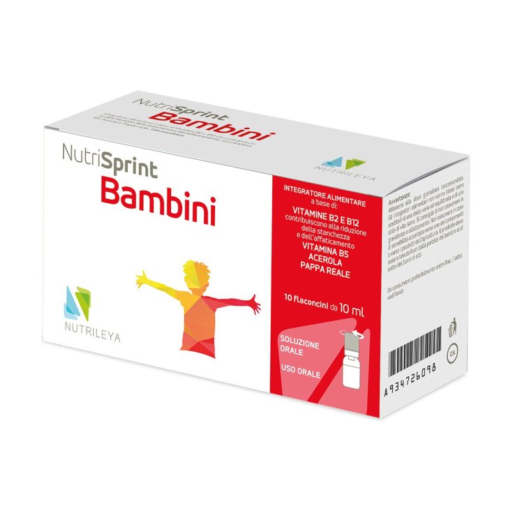 Nutrisprint Bambini Nutrileya 10x10ml