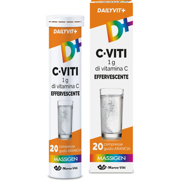 C•Viti Effervescente Dailyvit+ Massigen 20 Compresse C•Viti Effervescente Dailyvit+ Massigen 20 Compresse