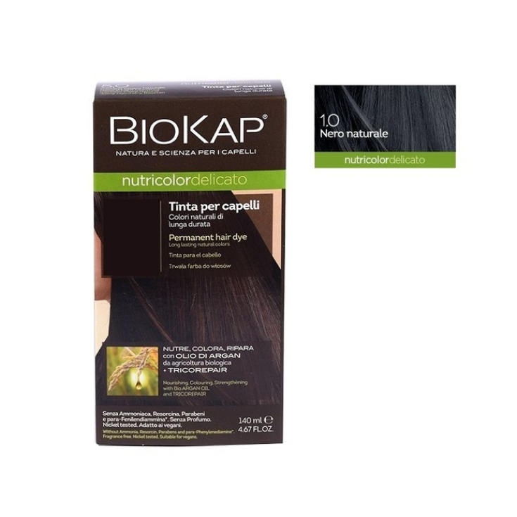 Nutricolor Tinta 1.0 Nero BioKap&reg; 140ml