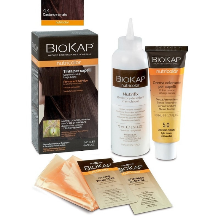 Nutricolor Tinta 4.4 Castano Ramato BioKap&reg; 140ml