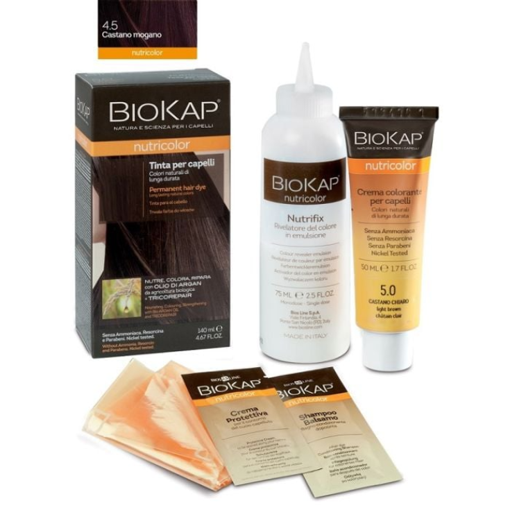 Nutricolor Tinta 4.5 Castano Mogano BioKap&reg; 140ml