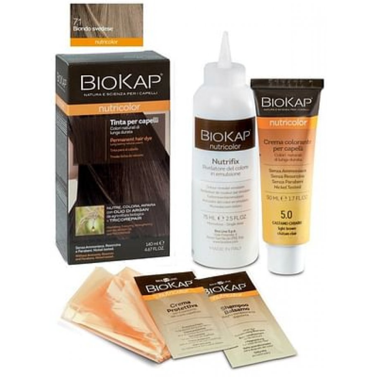 Nutricolor Tinta 7.1 Biondo Svedese BioKap&reg; 140ml