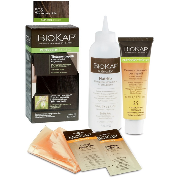 Nutricolor Tinta Delicato 5.50 Castano Nocciola BioKap&reg; 140ml
