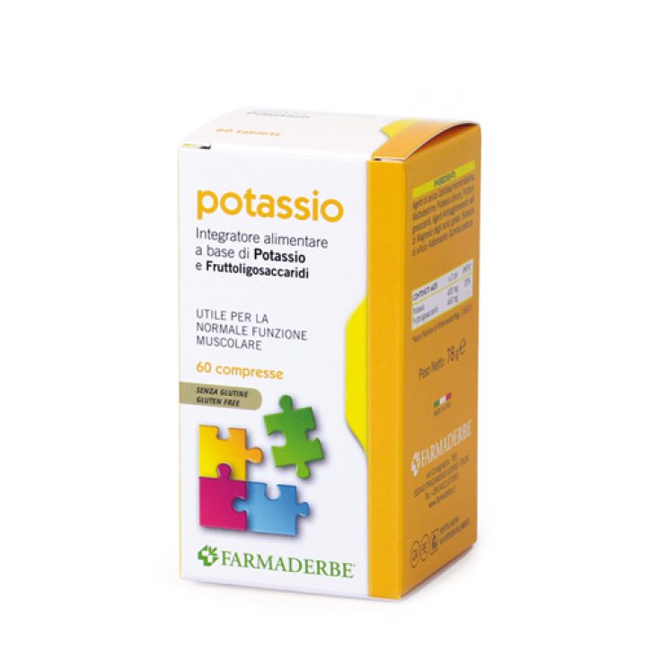 Potassio Farmaderbe 60 Compresse Potassio Farmaderbe 60 Compresse