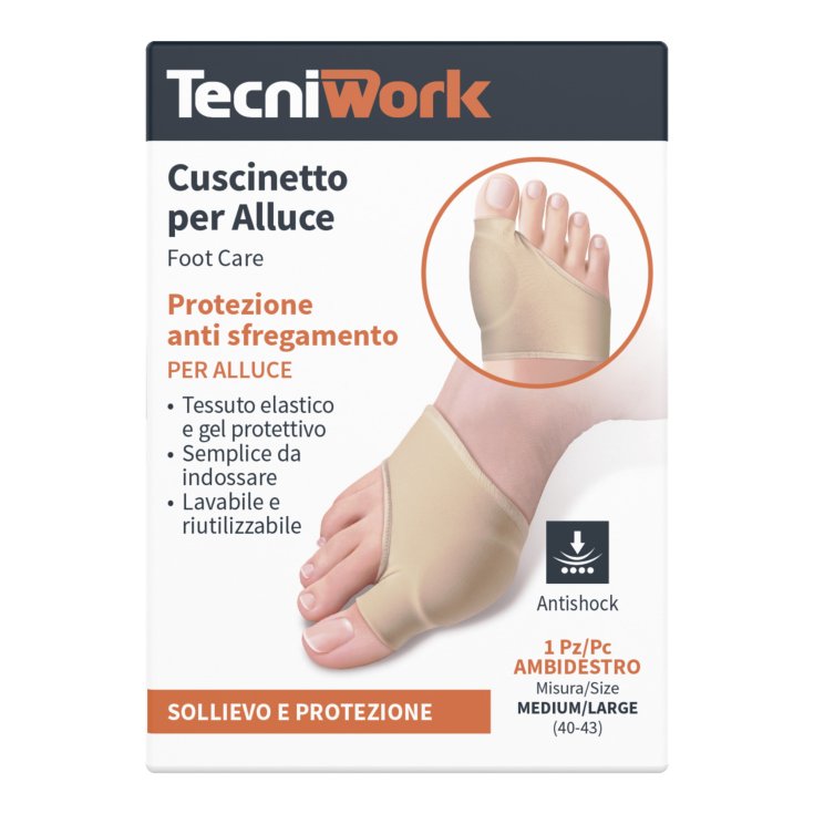 Cuscinetto Per Alluce M/L Tecniwork&reg; 1 Pezzo