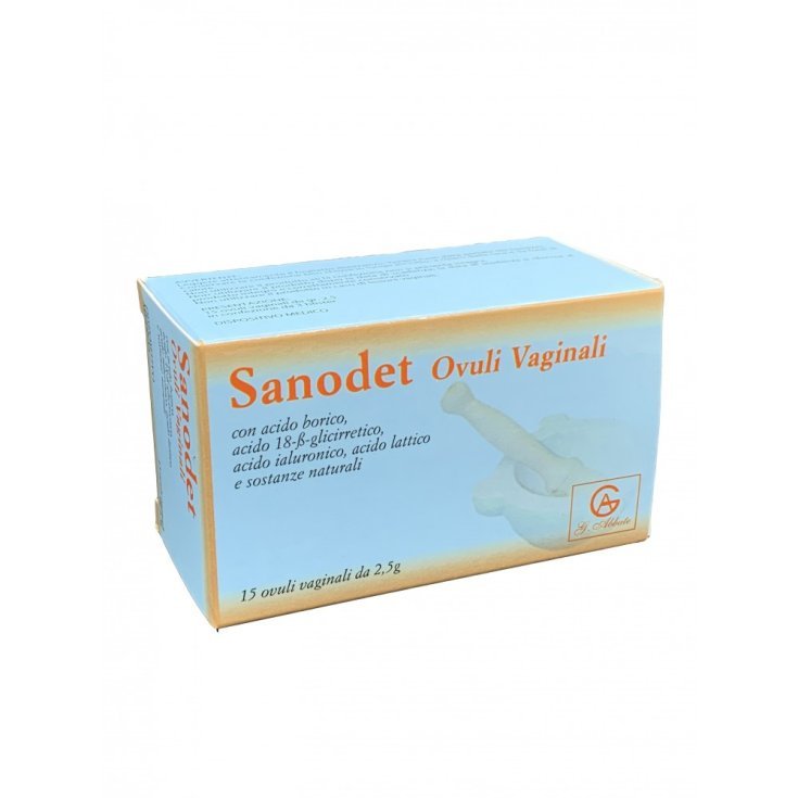 Sanodet&nbsp;Ovuli Vaginali 15x2,5g