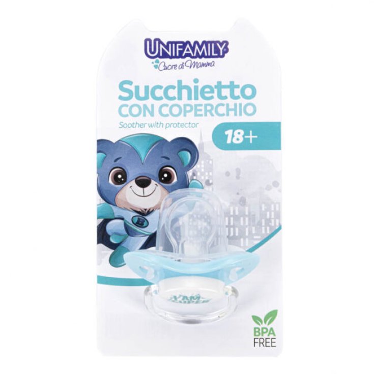 Succhietto Con Coperchio 18+ Boy UniFamily&reg; 1 Pezzo