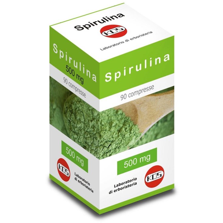 Kos Spirulina Integratore Alimentare 90 Compresse 500mg