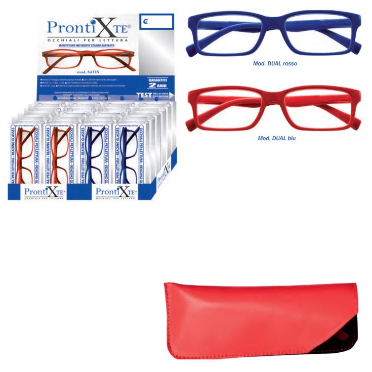 Occhiali Dual 1,50 ProntiXte Ricarica 4 Pezzi