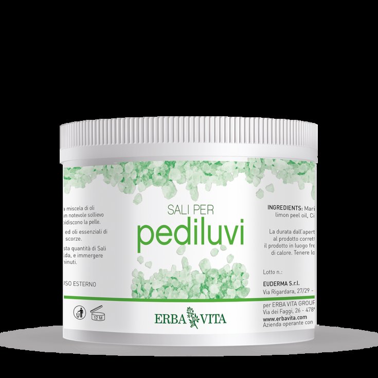 Sali Per Pediluvi Erba Vita 500g Sali Per Pediluvi Erba Vita 500g
