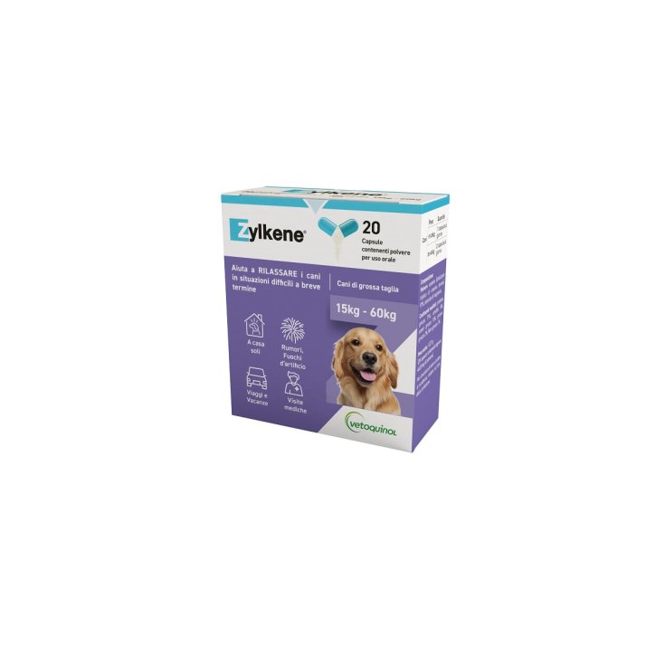 Zylkene 20 cps - 15-60kg cane - 450 Mg