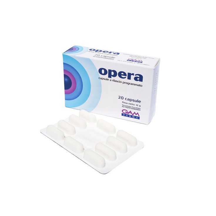 Gam Pharma Opera Integratore Alimentare 20 Capsule