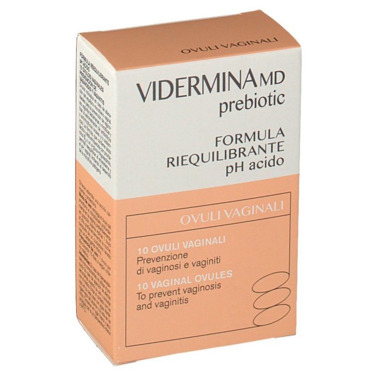 Vidermina Prebiotic 10 Ovuli Vaginali