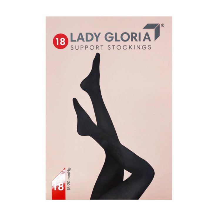 Ladygloria 18 Autoreggente 140Den Nero 5 GloriaMed&reg;