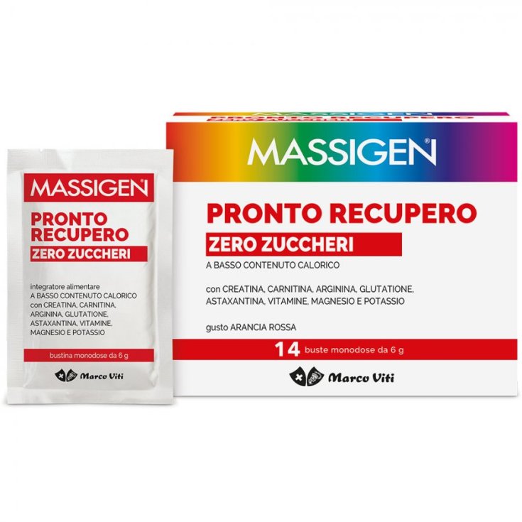 Massigen Pronto Recupero Zero Zuccheri Marco Viti 14 Bustine