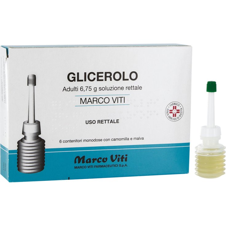 Glicerolo Marco Viti  Adulti 6.75g 6 Monodose